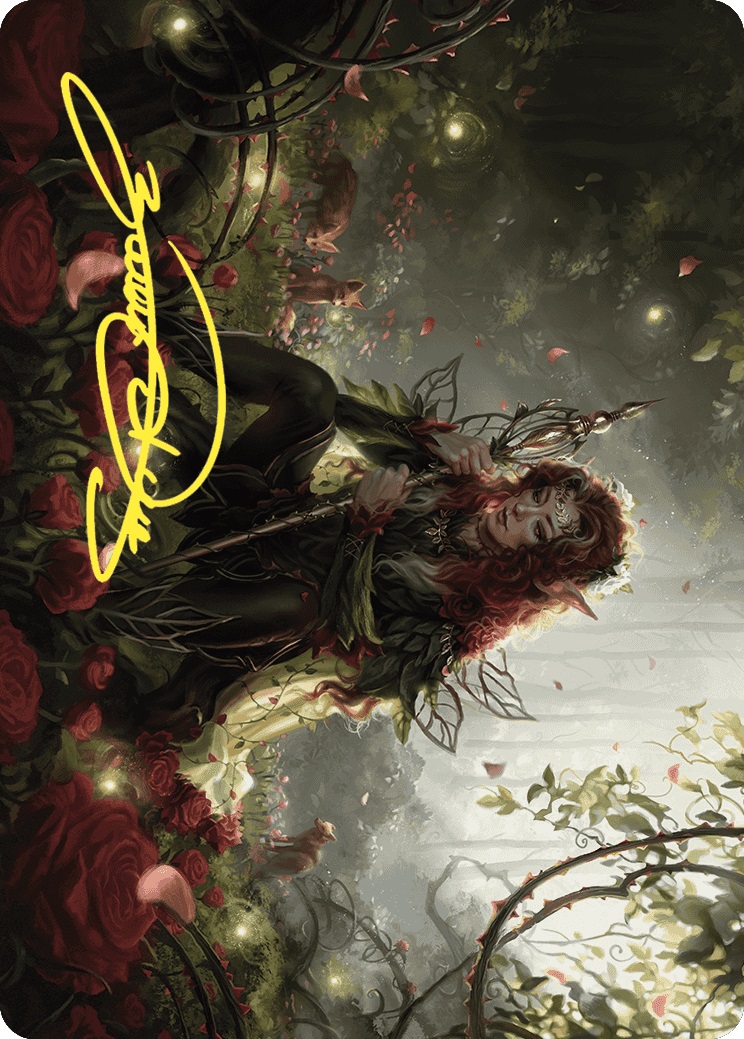 Yenna, Redtooth Regent Art Card (Gold-Stamped Signature) Yenna, Redtooth Regent Art Card (Gold-Stamped Signature)