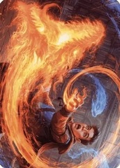 Frantic Firebolt Art Card