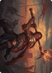 Imodane, the Pyrohammer Art Card