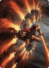 Heartflame Duelist Art Card