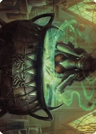 Agathas Soul Cauldron Art Card