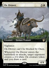 [DEPRECATED] Ox Drover - Foil - Extended Art