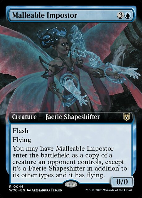 Malleable Impostor - Extended Art