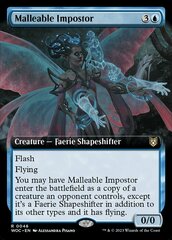 [DEPRECATED] Malleable Impostor - Foil - Extended Art