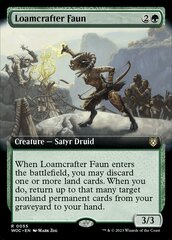 [DEPRECATED] Loamcrafter Faun - Foil - Extended Art