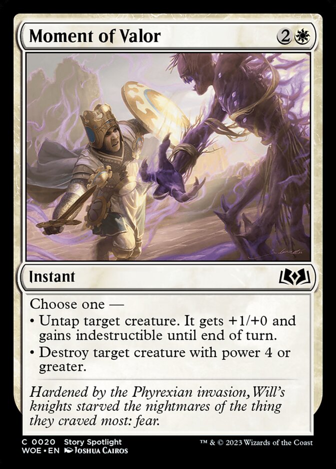 Moment of Valor - Foil