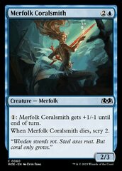 Merfolk Coralsmith - Foil