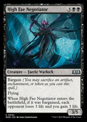 High Fae Negotiator - Foil