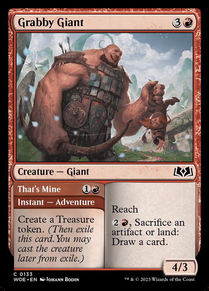 Grabby Giant // Thats Mine - Foil