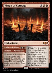 Virtue of Courage // Embereth Blaze - Foil