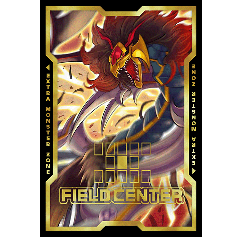 Black-Winged Assault Dragon - Field Center Token (Darkwing Blast)