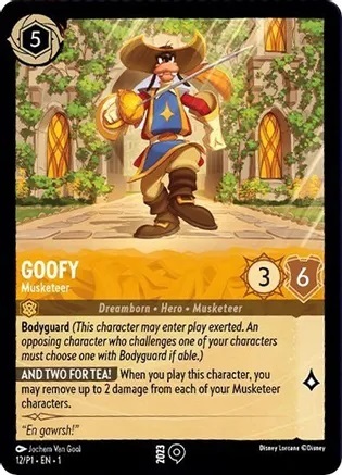 Goofy - Musketeer - 12/P1 - Promo