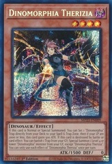 Dinomorphia Therizia - MP23-EN009 - Prismatic Secret Rare - 1st Edition