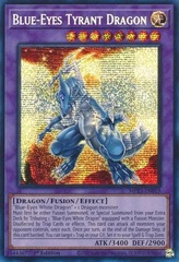 Blue-Eyes Tyrant Dragon - MP23-EN019 - Prismatic Secret Rare - 1st Edition