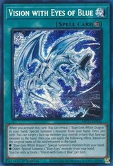 Vision with Eyes of Blue - MP23-EN026 - Prismatic Secret Rare - 1st Edition