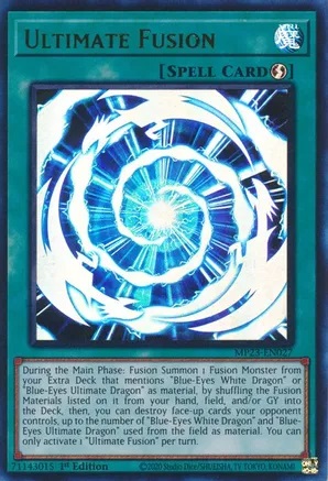 Ultimate Fusion - MP23-EN027 - Ultra Rare - 1st Edition