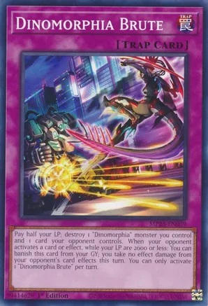 Dinomorphia Brute - MP23-EN039 - Common - 1st Edition