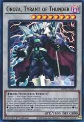 Groza, Tyrant of Thunder - MP23-EN055 - Ultra Rare - 1st Edition