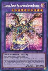 Starving Venom Predapower Fusion Dragon - MP23-EN081 - Prismatic Secret Rare - 1st Edition