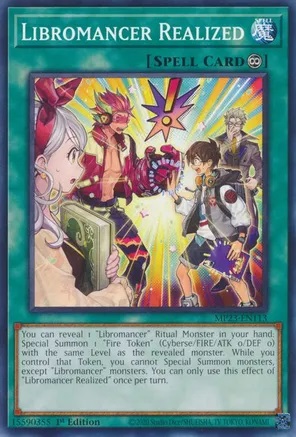 Libromancer Realized - MP23-EN113 - Common - 1st Edition