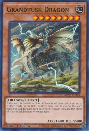 Grandtusk Dragon - MP23-EN129 - Common - 1st Edition