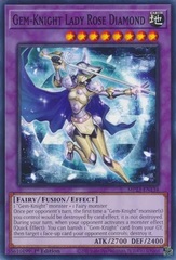 Gem-Knight Lady Rose Diamond - MP23-EN134 - Common - 1st Edition