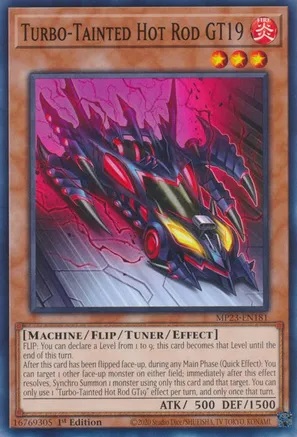 Turbo-Tainted Hot Rod GT19 - MP23-EN181 - Common - 1st Edition