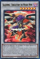 Blackwing - Boreastorm the Wicked Wind - MP23-EN188 - Ultra Rare - 1st Edition