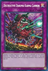 Destructive Daruma Karma Cannon - MP23-EN217 - Prismatic Secret Rare - 1st Edition