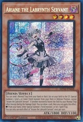 Ariane the Labrynth Servant - MP23-EN228 - Prismatic Secret Rare - 1st Edition