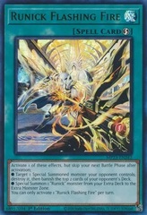 Runick Flashing Fire - MP23-EN242 - Ultra Rare - 1st Edition