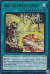 Runick Destruction - MP23-EN243 - Ultra Rare - 1st Edition