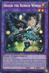 Hugin the Runick Wings - MP23-EN249 - Prismatic Secret Rare - 1st Edition