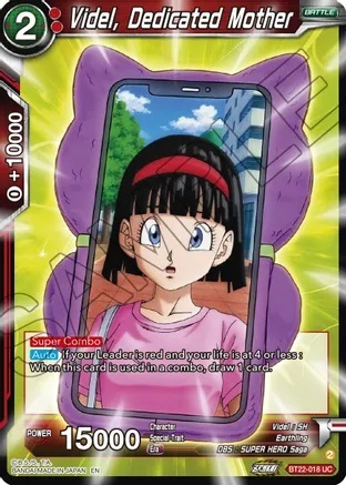 Videl, Dedicated Mother - BT22-018 - UC