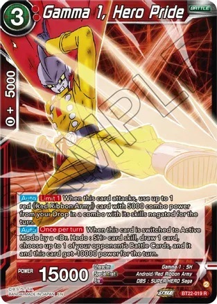 Gamma 1, Hero Pride - BT22-019 - R
