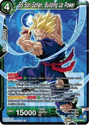 SS Son Gohan, Building Up Power - BT22-064 - C