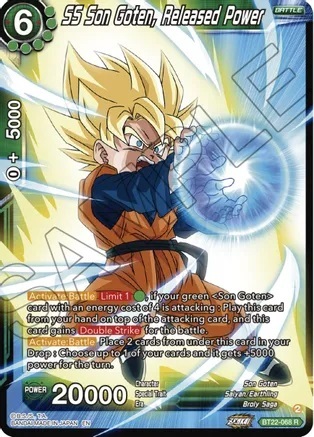 SS Son Goten, Released Power - BT22-068 - R