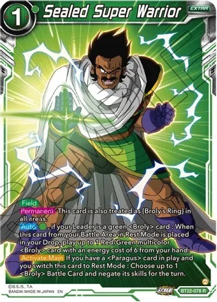 Sealed Super Warrior - BT22-078 - R