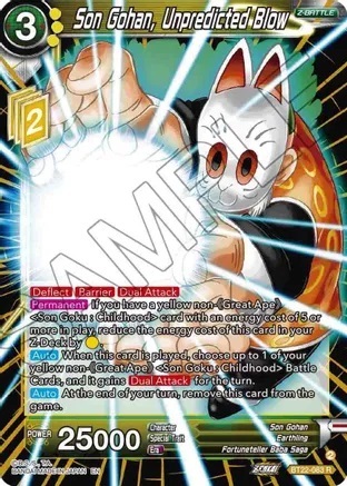 Son Gohan, Unpredicted Blow - BT22-083 - R - Foil