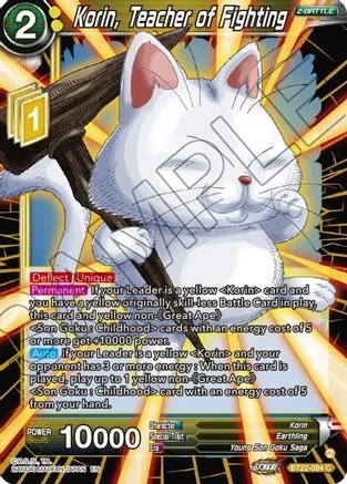 Korin, Teacher of Fighting - BT22-084 - C - Foil