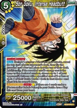 Son Goku, Intense Headbutt - BT22-090 - C