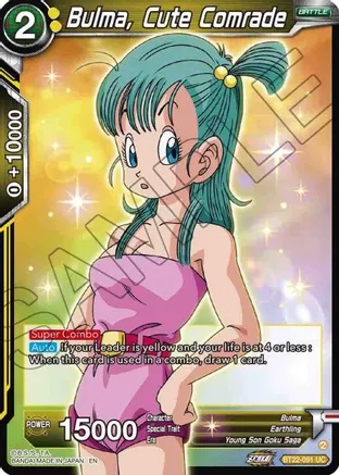 Bulma, Cute Comrade - BT22-091 - UC