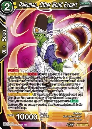Pikuhan, Other World Expert - BT22-110 - C