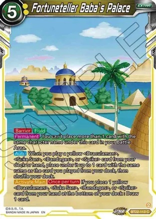 Fortuneteller Babas Palace - BT22-113 - C