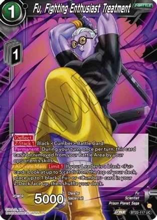 Fu, Fighting Enthusiast Treatment - BT22-117 - UC
