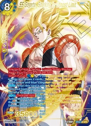SS Gogeta, Sparking to Utmost Limit - BT22-137 - SPR