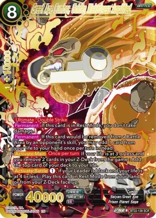 Great Ape Cumber, Golden Wickedness Amplified - BT22-139 - SCR