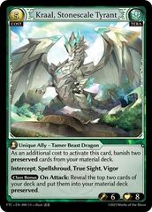 Kraal, Stonescale Tyrant - FTC-EN - 090 - SR - Foil