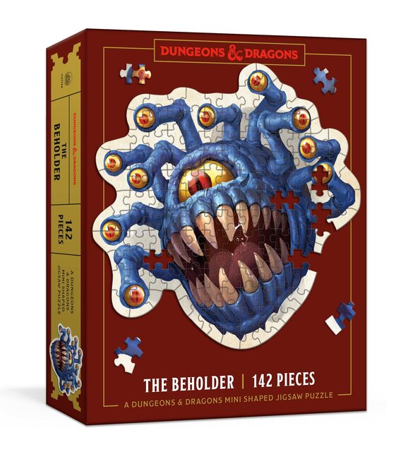 D&D Mini Shaped Jigsaw Puzzle - The Beholder Edition