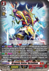 Dragonic Kaiser Vermillion - D-BT11/002EN - RRR